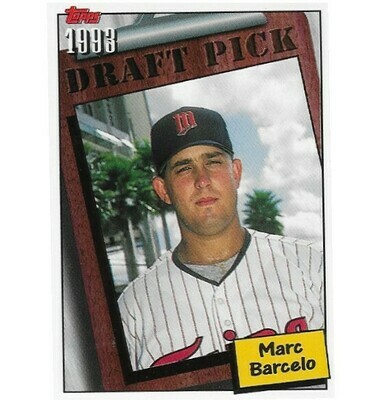Barcelo, Marc / Minnesota Twins | Topps #747 | Baseball Trading Card | 1994 | Draft Pick Series | Rookie Card