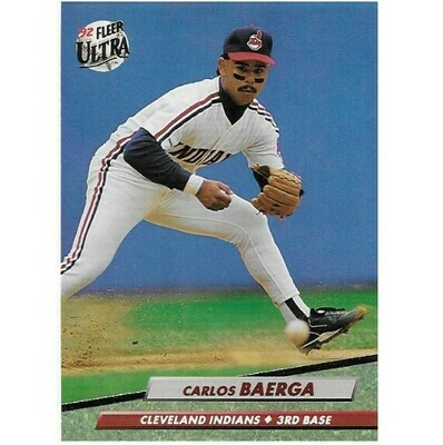 Baerga, Carlos / Cleveland Indians | Ultra #46 | Baseball Trading Card | 1992