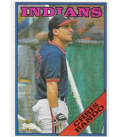 Bando, Chris / Cleveland Indians | Topps #604 | Baseball Trading Card | 1988