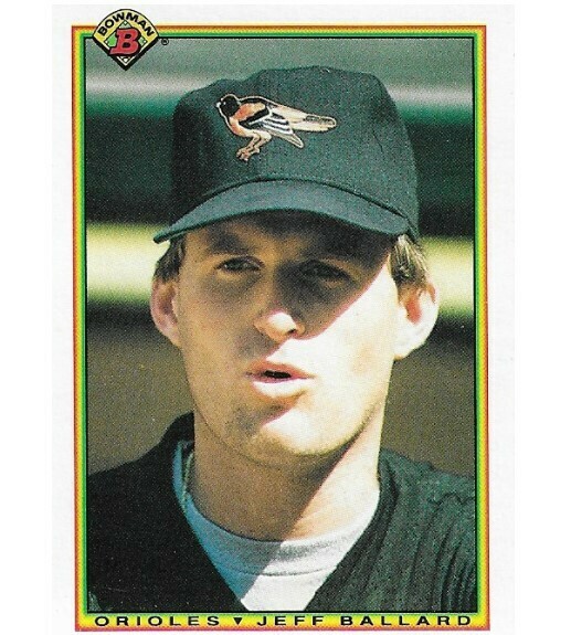 Ballard, Jeff / Baltimore Orioles | Bowman #244 | Baseball Trading Card | 1990