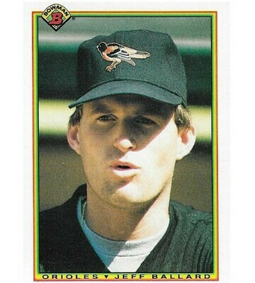 Ballard, Jeff / Baltimore Orioles | Bowman #244 | Baseball Trading Card | 1990