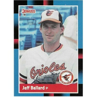 Ballard, Jeff / Baltimore Orioles | Donruss #520 | Baseball Trading Card | 1988 | Rookie Card