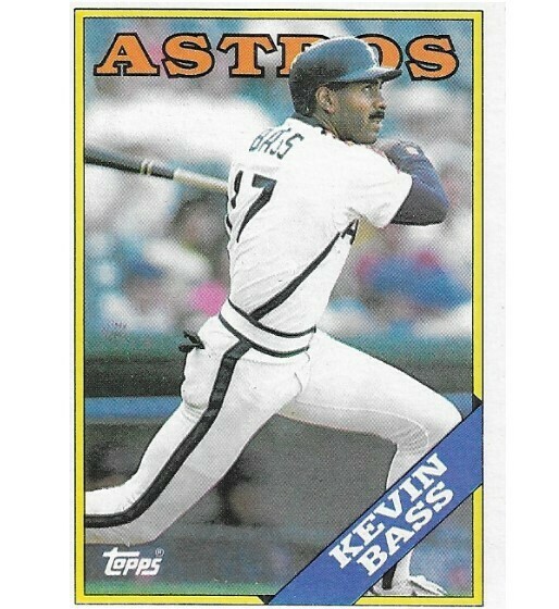 Bass, Kevin / Houston Astros | Topps #175 | Baseball Trading Card | 1988