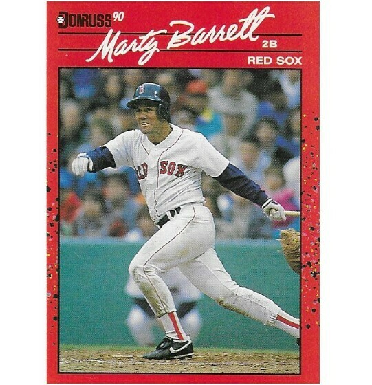 Barrett, Marty / Boston Red Sox | Donruss #240 | Baseball Trading Card | 1990