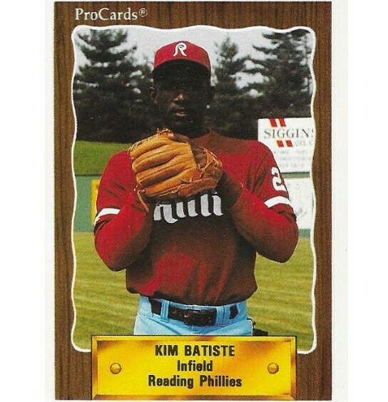 Batiste, Kim / Reading Phillies | ProCards #1225 | Baseball Trading Card | 1990