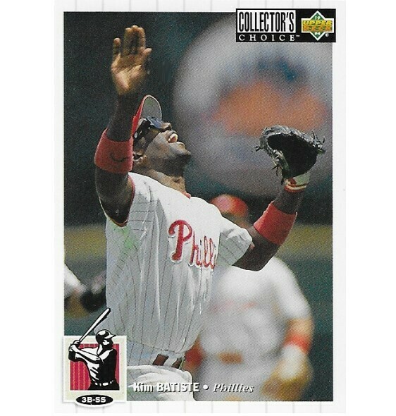 Batiste, Kim / Philadelphia Phillies | Collector&#39;s Choice #48 | Baseball Trading Card | 1994