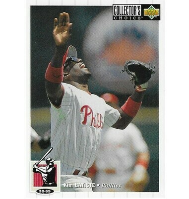 Batiste, Kim / Philadelphia Phillies | Collector&#39;s Choice #48 | Baseball Trading Card | 1994