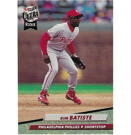 Batiste, Kim / Philadelphia Phillies | Ultra #542 | Baseball Trading Card | 1992 | Rookie Card