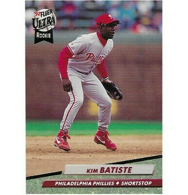 Batiste, Kim / Philadelphia Phillies | Ultra #542 | Baseball Trading Card | 1992 | Rookie Card