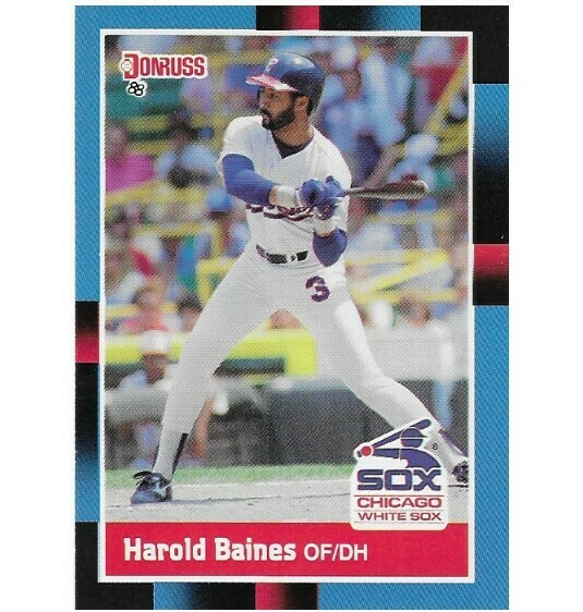 harold baines baseball card