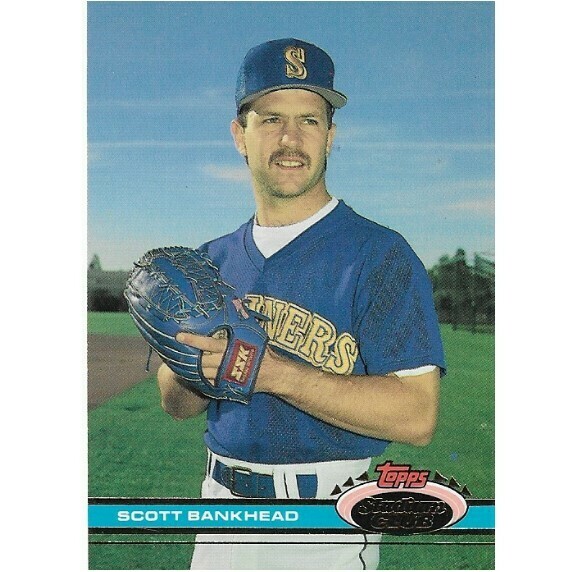 Bankhead, Scott / Seattle Mariners | Stadium Club #597 | Baseball Trading Card | 1991