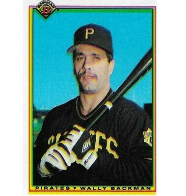 Backman, Wally / Pittsburgh Pirates | Bowman #177 | Baseball Trading Card | 1990