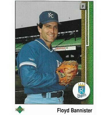 Bannister, Floyd / Kansas City Royals | Upper Deck #549 | Baseball Trading Card | 1989