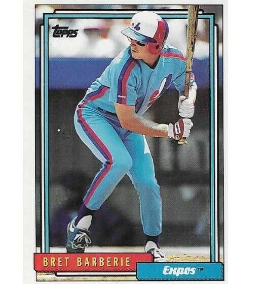 Barberie, Bret / Montreal Expos | Topps #224 | Baseball Trading Card | 1992