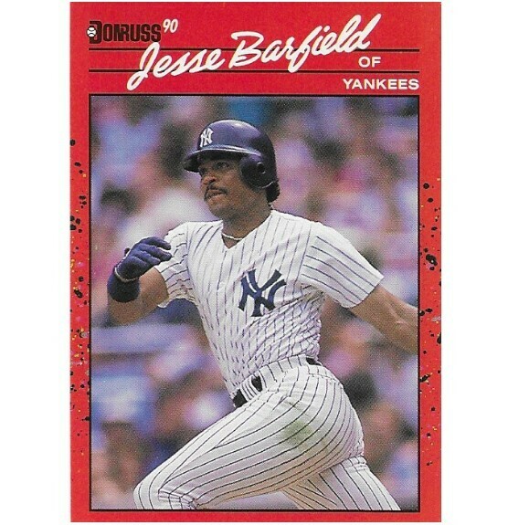 Barfield, Jesse / New York Yankees | Donruss #74 | Baseball Trading Card | 1990