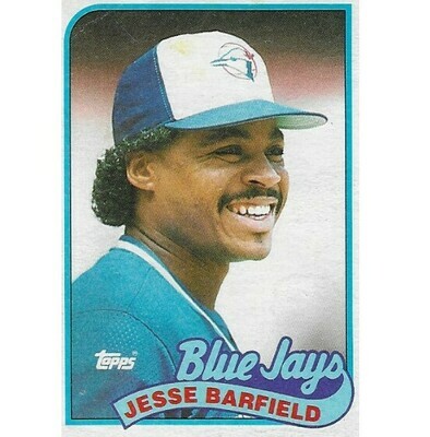 Barfield, Jesse / Toronto Blue Jays | Topps #325 | Baseball Trading Card | 1989
