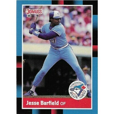 Barfield, Jesse / Toronto Blue Jays | Donruss #442 | Baseball Trading Card | 1988