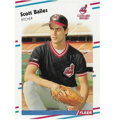 Bailes, Scott / Cleveland Indians | Fleer #600 | Baseball Trading Card | 1988