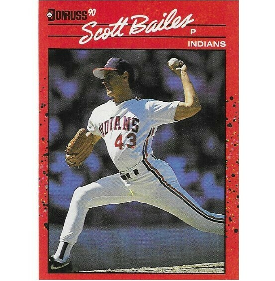 Bailes, Scott / Cleveland Indians | Donruss #468 | Baseball Trading Card | 1990