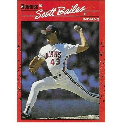 Bailes, Scott / Cleveland Indians | Donruss #468 | Baseball Trading Card | 1990