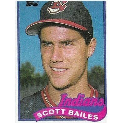Bailes, Scott / Cleveland Indians | Topps #339 | Baseball Trading Card | 1989