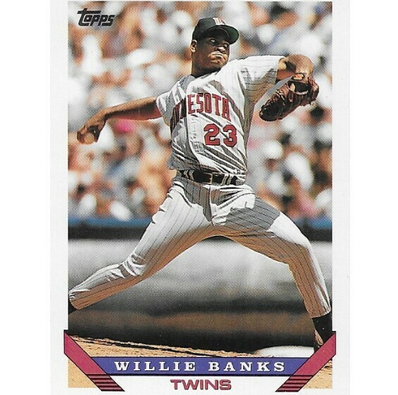 Banks, Willie / Minnesota Twins | Topps #226 | Baseball Trading Card | 1993