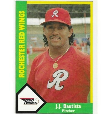 Bautista, J.J. (Jose) / Rochester Red Wings | CMC #321 | Baseball Trading Card | 1990