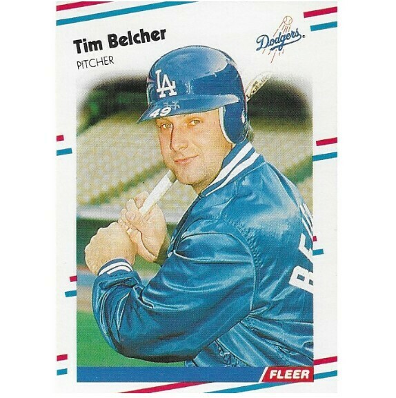 Belcher, Tim / Los Angeles Dodgers | Fleer #509 | Baseball Trading Card | 1988