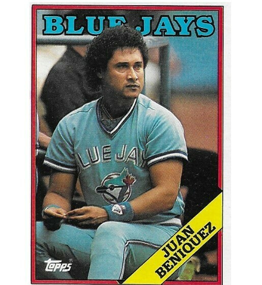 Beniquez, Juan / Toronto Blue Jays | Topps #541 | Baseball Trading Card | 1988