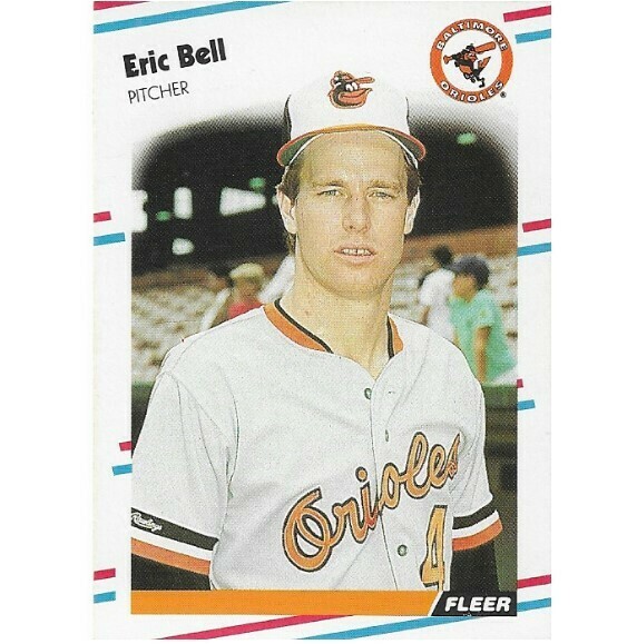 Bell, Eric / Baltimore Orioles | Fleer #555 | Baseball Trading Card | 1988