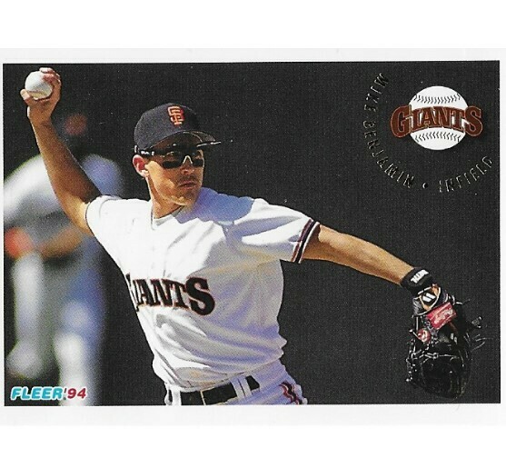 Benjamin, Mike / San Francisco Giants | Fleer #681 | Baseball Trading Card | 1994