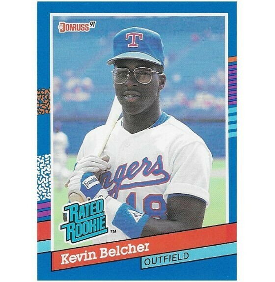 Belcher, Kevin / Texas Rangers | Donruss #46 | Baseball Trading Card | 1991 | Rookie Card | Rated Rookie