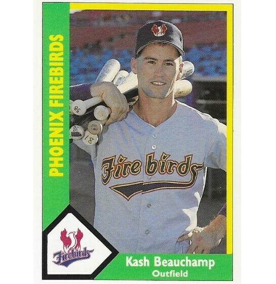 Beauchamp, Kash / Phoenix Firebirds | CMC #544 | Baseball Trading Card | 1990