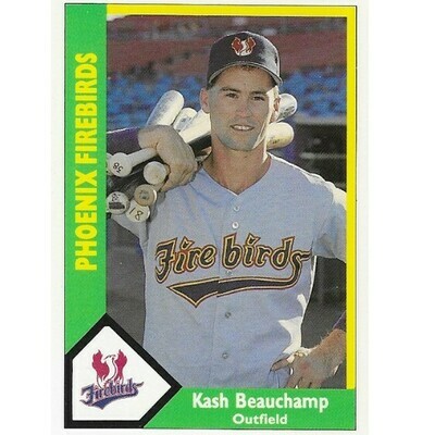 Beauchamp, Kash / Phoenix Firebirds | CMC #544 | Baseball Trading Card | 1990