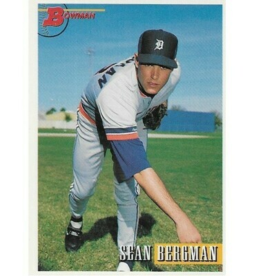 Bergman, Sean / Detroit Tigers | Bowman #531 | Baseball Trading Card | 1993 | Rookie Card