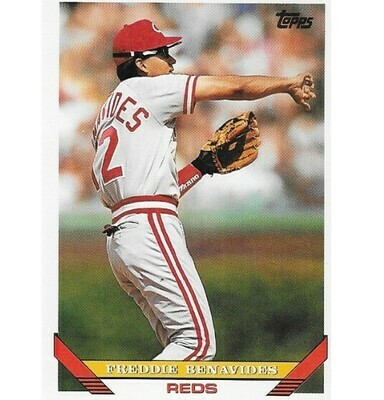 Benavides, Freddie / Cincinnati Reds | Topps #356 | Baseball Trading Card | 1993