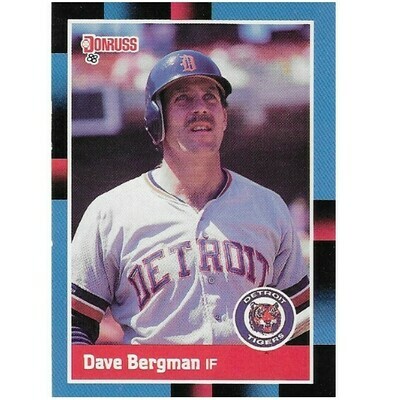 Bergman, Dave / Detroit Tigers | Donruss #373 | Baseball Trading Card | 1988