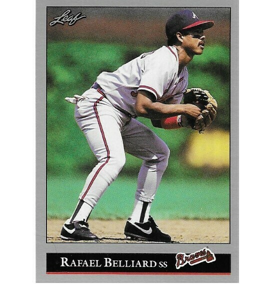 Belliard, Rafael / Atlanta Braves | Leaf #310 | Baseball Trading Card | 1992