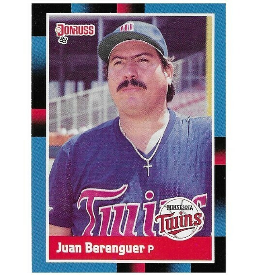 Berenguer, Juan / Minnesota Twins | Donruss #395 | Baseball Trading Card | 1988
