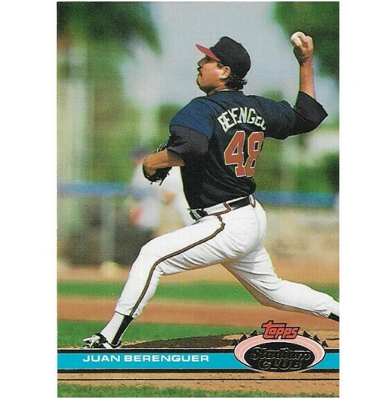 Berenguer, Juan / Atlanta Braves | Stadium Club #460 | Baseball Trading Card | 1991