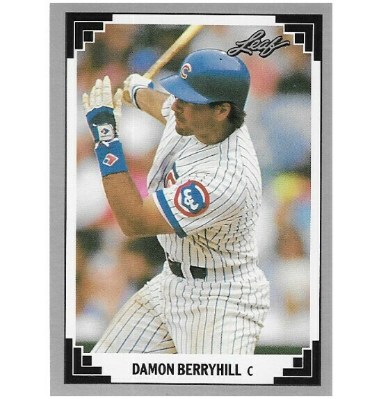 Berryhill, Damon / Chicago Cubs | Leaf #156 | Baseball Trading Card | 1991
