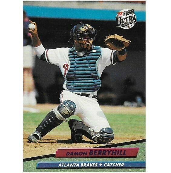 Berryhill, Damon / Atlanta Braves | Ultra #456 | Baseball Trading Card | 1992