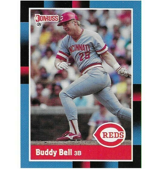 Bell, Buddy / Cincinnati Reds | Donruss #206 | Baseball Trading Card | 1988