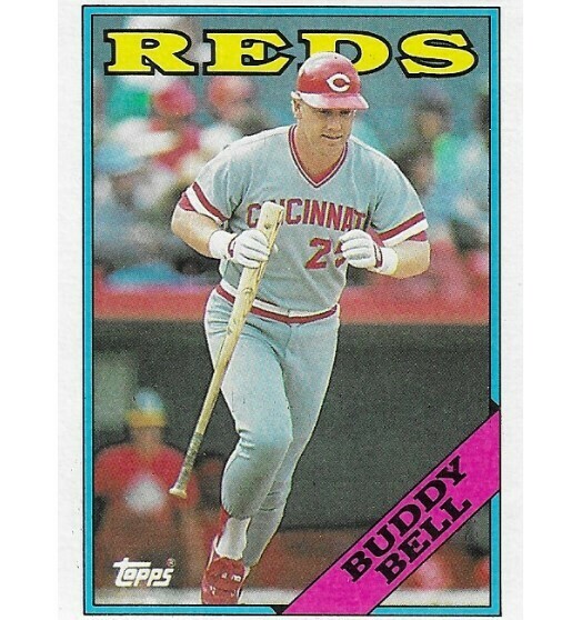 Bell, Buddy / Cincinnati Reds | Topps #130 | Baseball Trading Card | 1988