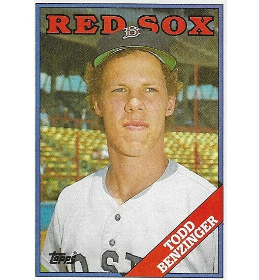 Benzinger, Todd / Boston Red Sox | Topps #96 | Baseball Trading Card | 1988 | Rookie Card