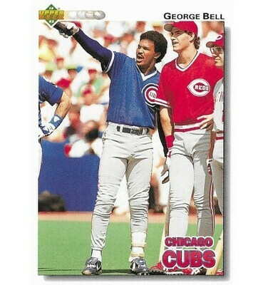 Bell, George / Chicago Cubs | Upper Deck #236 | Baseball Trading Card | 1992
