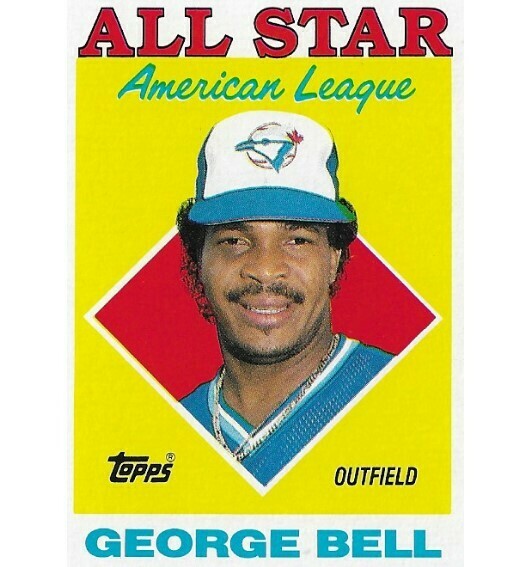Bell, George / Toronto Blue Jays | Topps #390 | Baseball Trading Card | 1988 | All Star