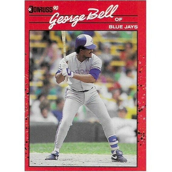 Bell, George / Toronto Blue Jays | Donruss #206 | Baseball Trading Card | 1990