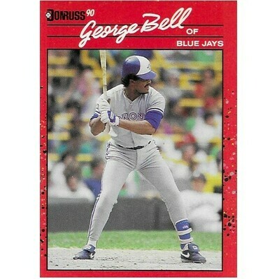 Bell, George / Toronto Blue Jays | Donruss #206 | Baseball Trading Card | 1990