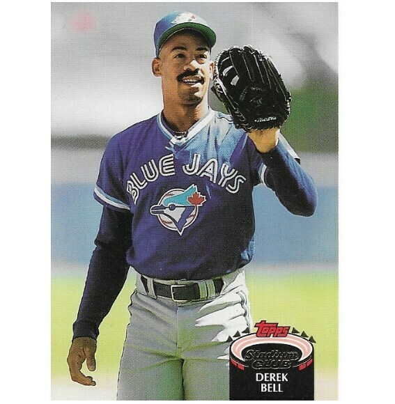 Bell, Derek / Toronto Blue Jays | Stadium Club #555 | Baseball Trading Card | 1992